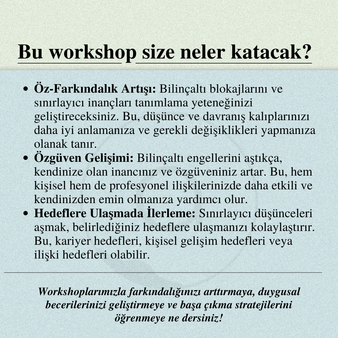 Bilinçaltı Blokajlarını Aşmak: Kişisel Gelişim İçin Stratejiler