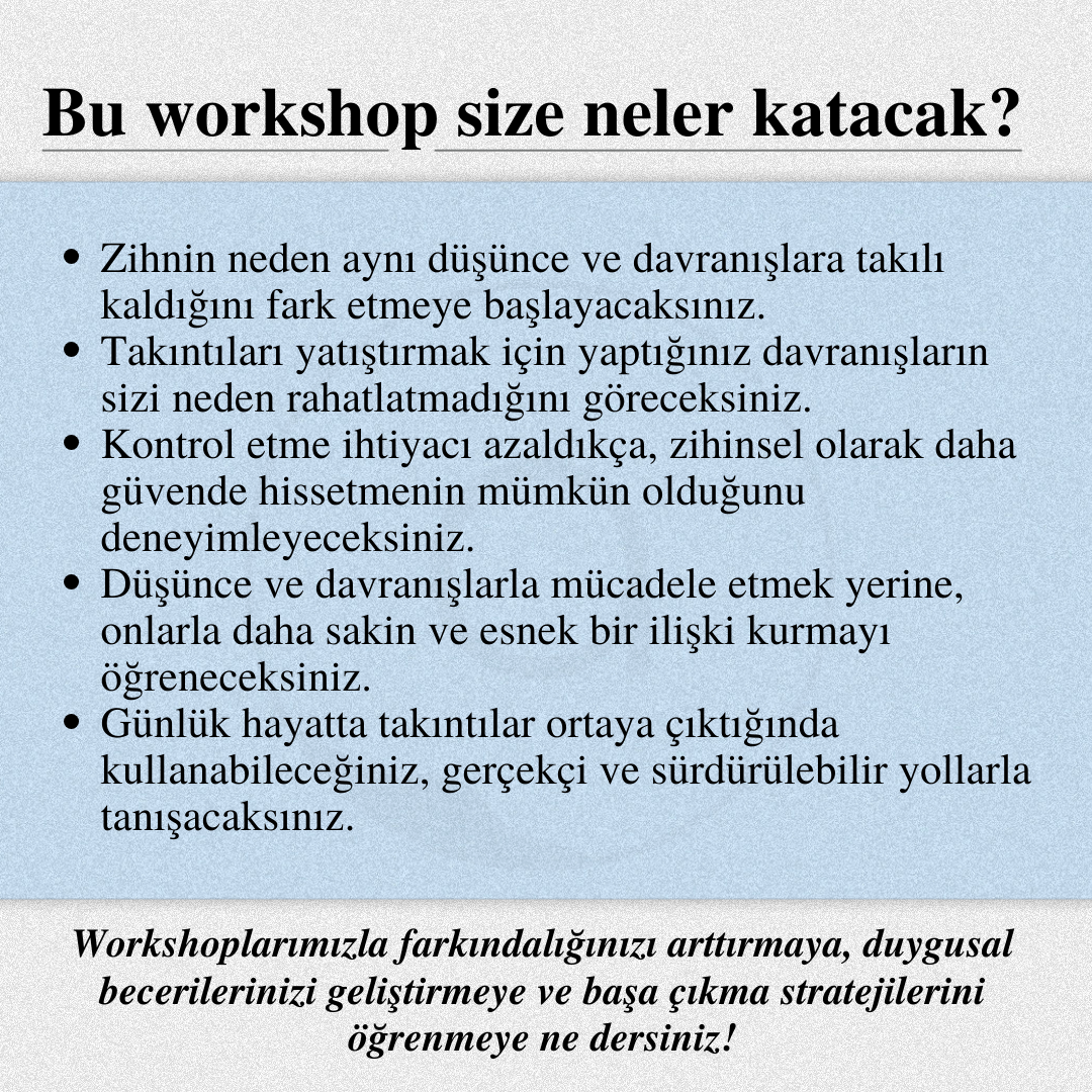 Takıntılarla Başa Çıkmak: Zihinsel Olarak Güvende Hissetme Rehberi