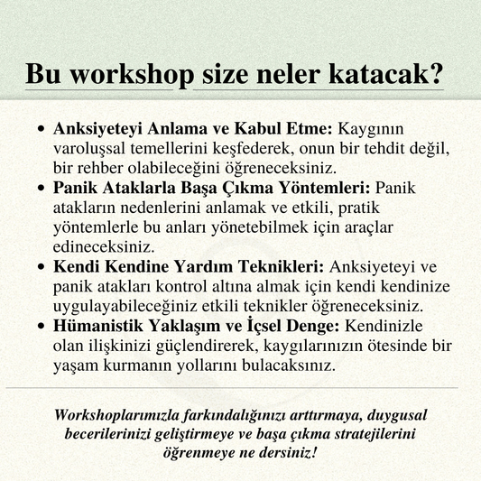 Anksiyete ve Panik Atakla Başa Çıkma: Sakinliği ve Dengeyi Yeniden Keşfetmek