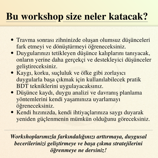 Yeniden İnşa: Travma Sonrası Duygusal Dengeyi ve Güveni Kazanmak