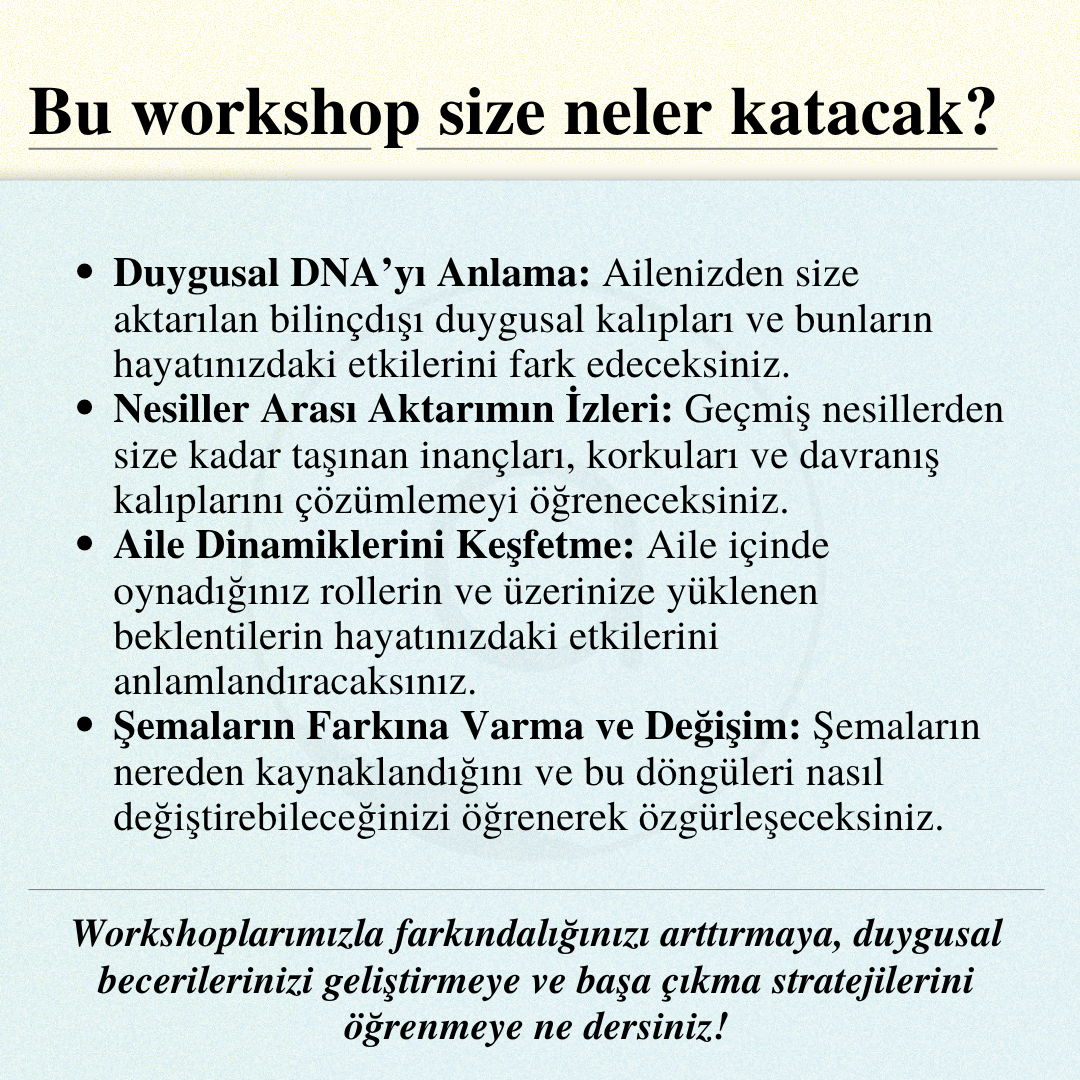 Duygusal DNA: Şemaların Aile Mirasını Çözmek