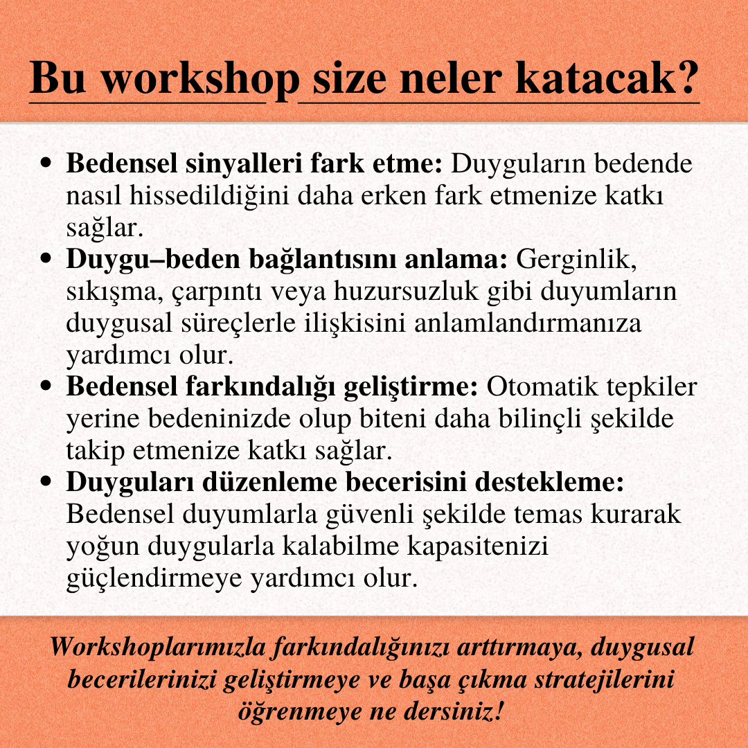 Somatik Farkındalık: Duyguların Bedendeki İzlerini Anlamak