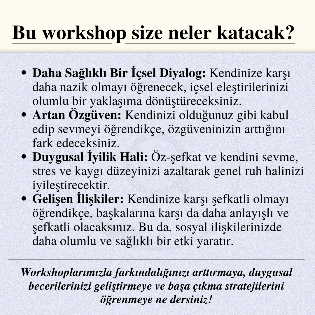Öz-Şefkat ve Kendini Kabul: İçsel Eleştiriciyi Susturmak