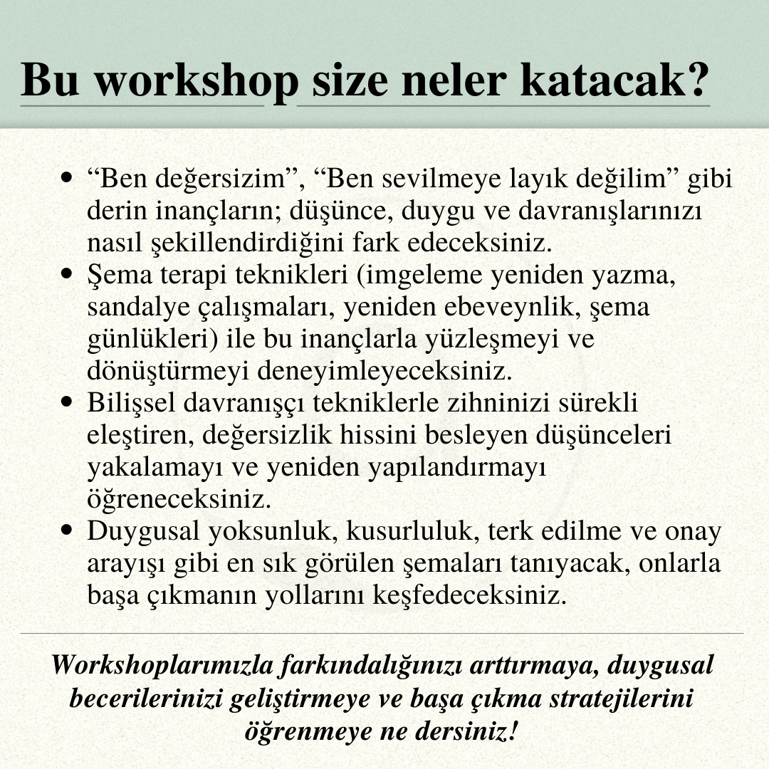 Kök İnançlarla Yüzleşmek: “Ben Değersizim” Yanılgısıyla Başa Çıkmak