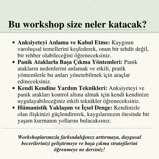 Anksiyete ve Panik Atakla Başa Çıkma: Sakinliği ve Dengeyi Yeniden Keşfetmek