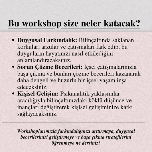 Psikanalitik Yöntemlerle İçsel Çatışmaları Anlama ve Çözme
