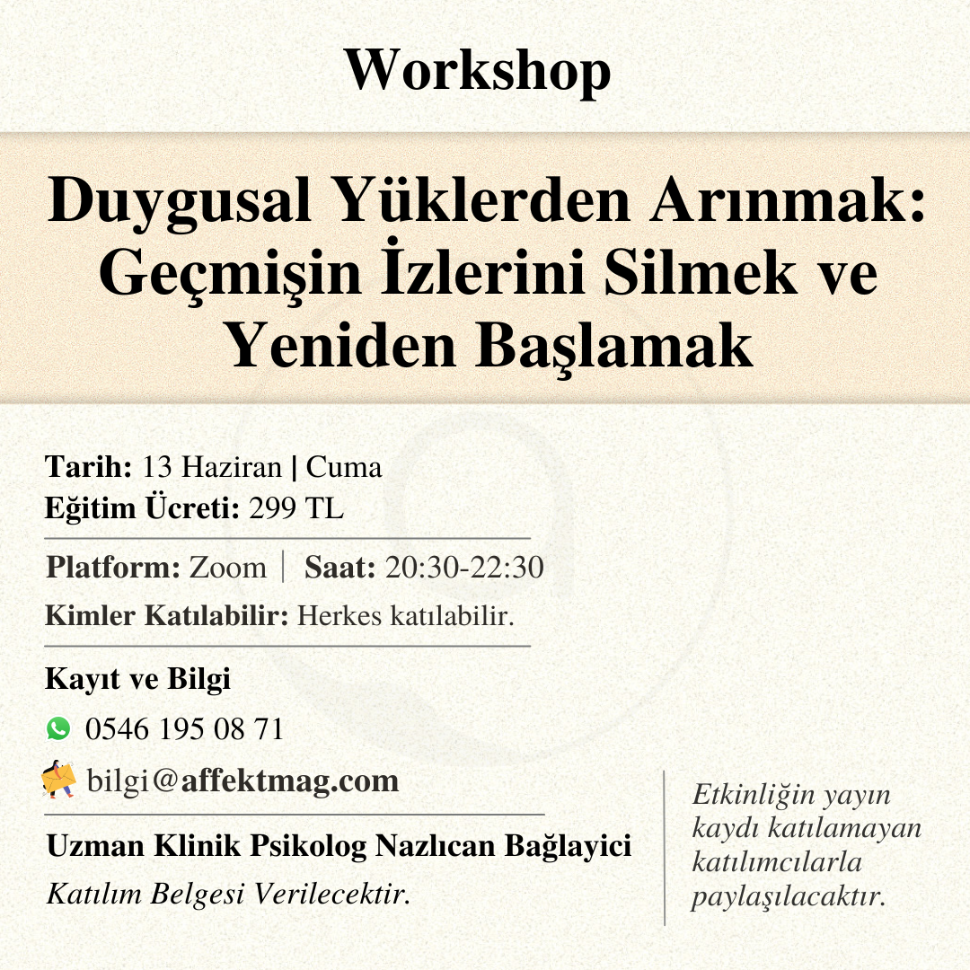 Duygusal Yüklerden Arınmak: Geçmişin İzlerini Silmek ve Yeniden Başlamak
