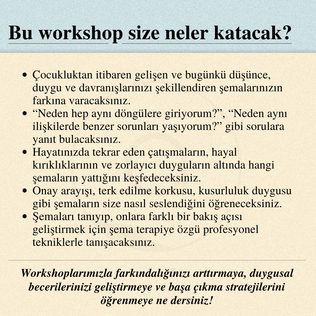 İnsan Zihnindeki Şemalar ve Anlatmak İstedikleri