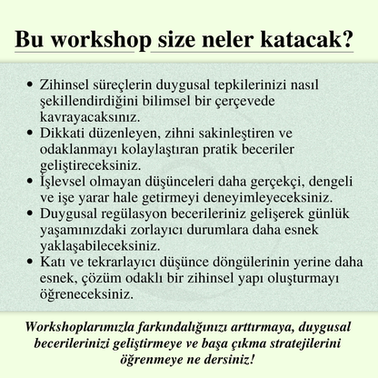 Zihnin Gürültüsünü Kısmak: Olumsuz Düşünceleri Yönetme Becerileri