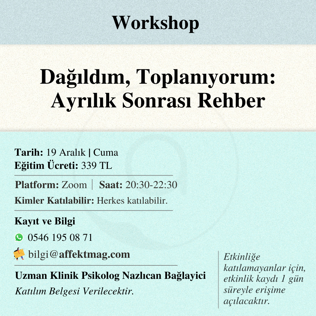 Dağıldım, Toplanıyorum: Ayrılık Sonrası Rehber