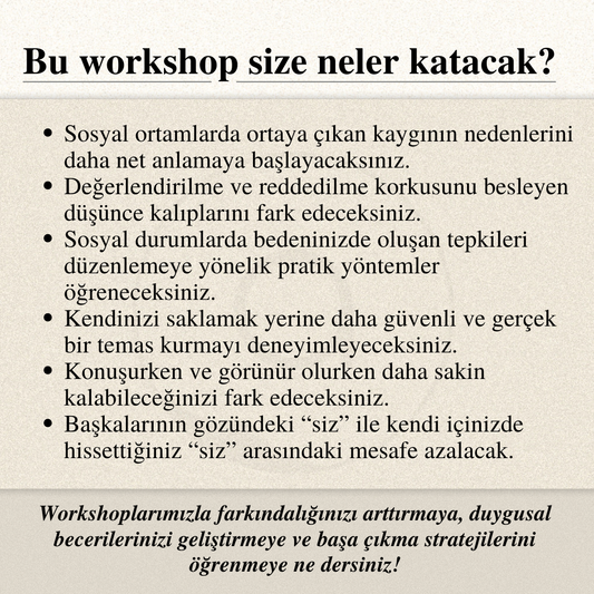 Görülme Korkusu: Sosyal Anksiyeteyi Anlamak ve Aşmak