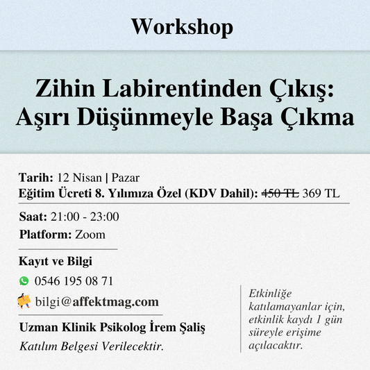 Zihin Labirentinden Çıkış: Aşırı Düşünmeyle Başa Çıkma