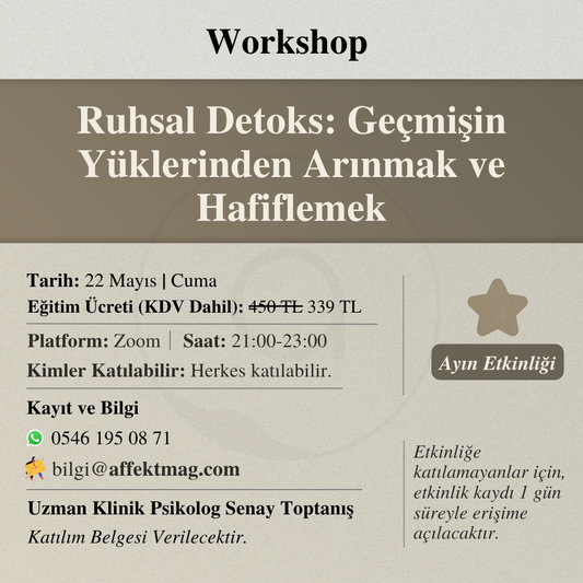 Ruhsal Detoks: Geçmişin Yüklerinden Arınmak ve Hafiflemek