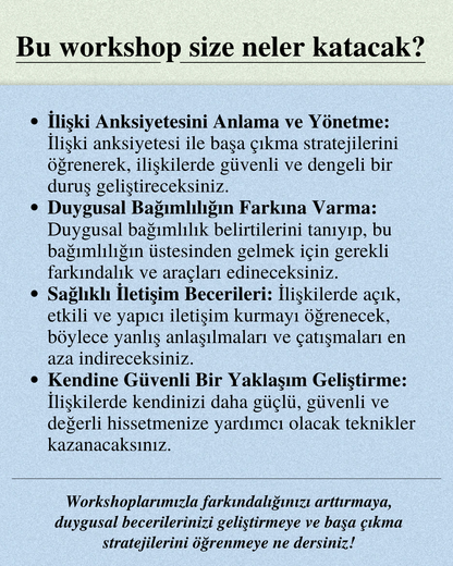 İlişki Anksiyetesi ve Duygusal Bağımlılık: İletişim Becerilerini Geliştirmek