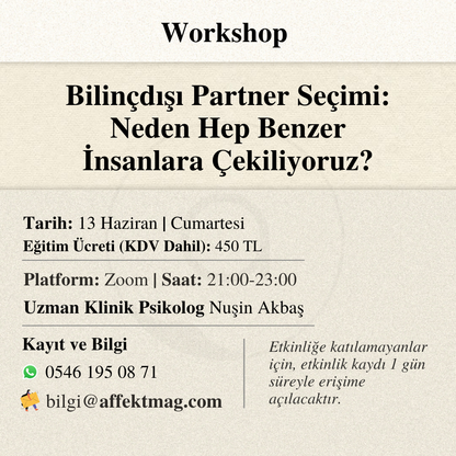 Bilinçdışı Partner Seçimi: Neden Hep Benzer İnsanlara Çekiliyoruz?