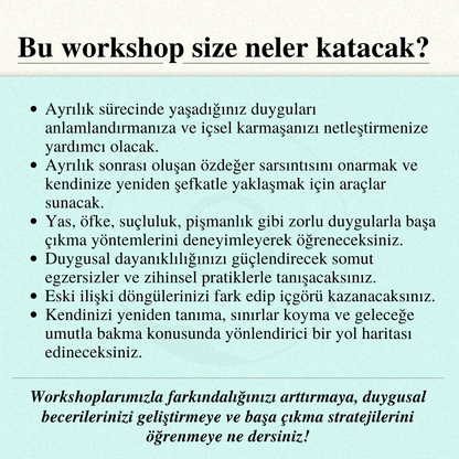 Dağıldım, Toplanıyorum: Ayrılık Sonrası Rehber