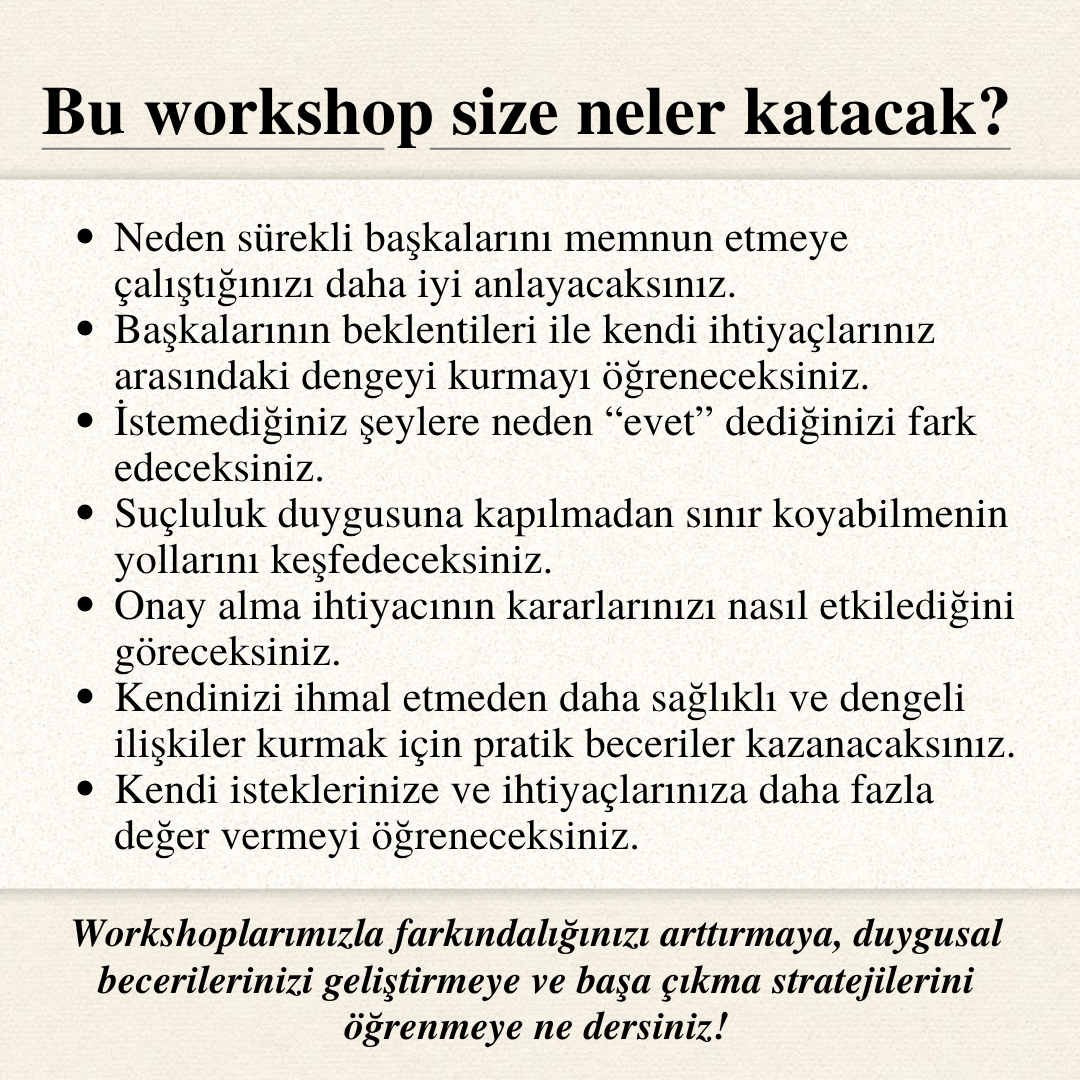 People Pleasing Döngüsünü Kırmak ve Suçluluk Duymadan Kendini Önceliklendirmek
