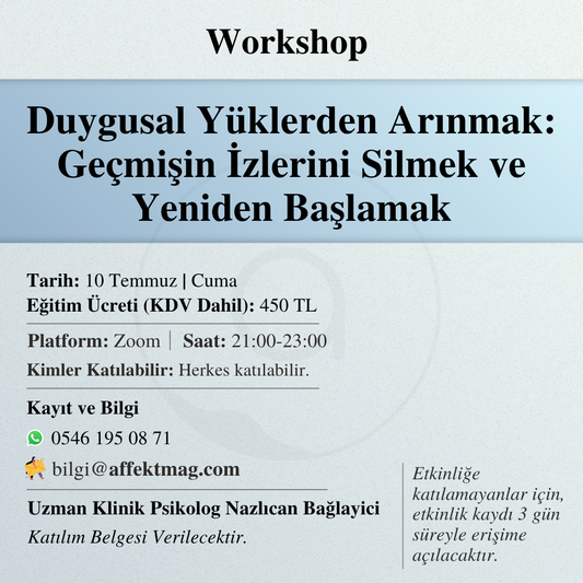 Duygusal Yüklerden Arınmak: Geçmişin İzlerini Silmek ve Yeniden Başlamak