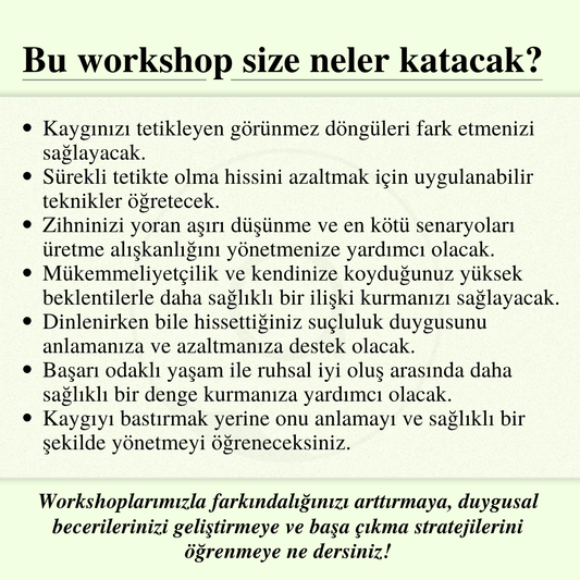 Yüksek İşlevli Kaygı: Her Şeyi Hallediyor Ama İçten İçe Huzursuzum