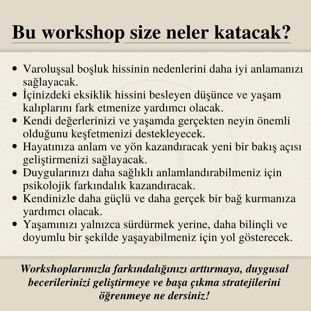 Bir Şeyler Eksik Ama Ne Olduğunu Bilmiyorum: Varoluşsal Boşluğu Anlamak
