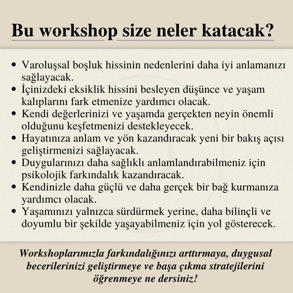 Bir Şeyler Eksik Ama Ne Olduğunu Bilmiyorum: Varoluşsal Boşluğu Anlamak