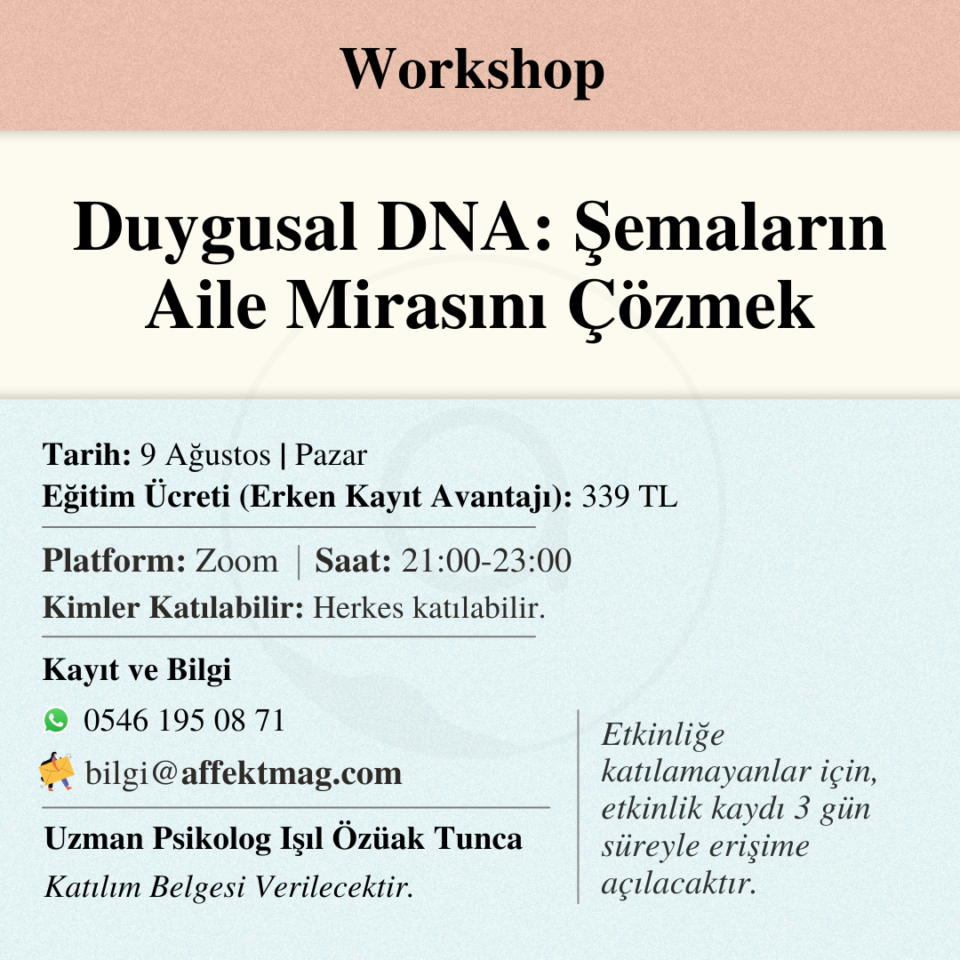 Duygusal DNA: Şemaların Aile Mirasını Çözmek