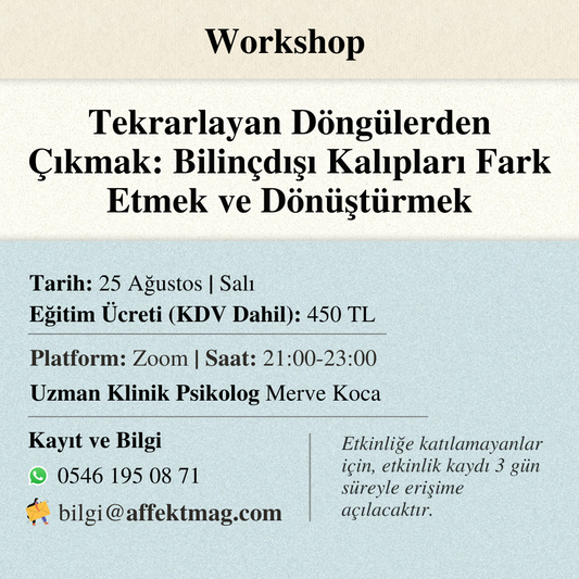 Tekrarlayan Döngülerden Çıkmak: Bilinçdışı Kalıpları Fark Etmek ve Dönüştürmek