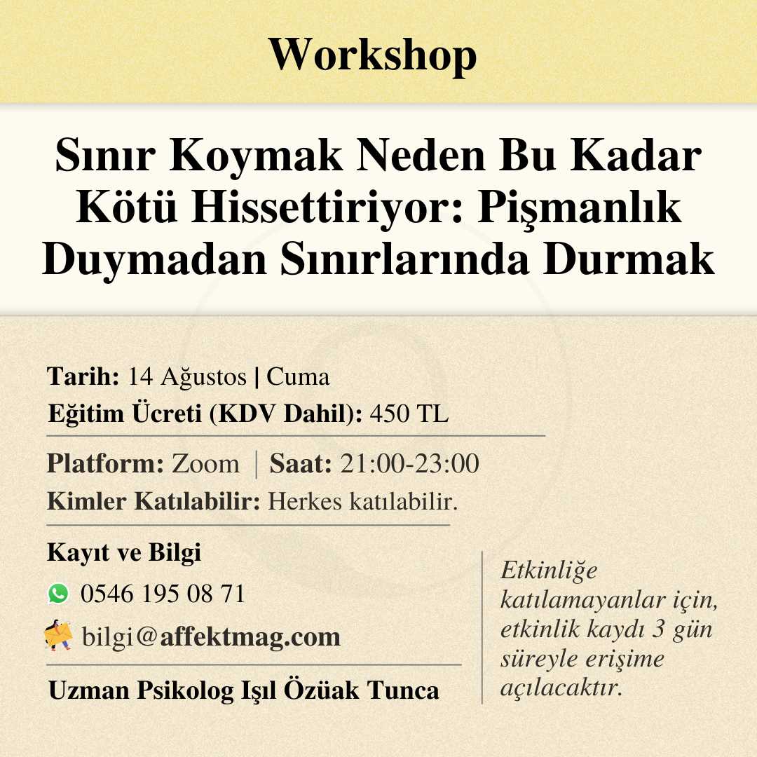 Sınır Koymak Neden Bu Kadar Kötü Hissettiriyor: Pişmanlık Duymadan Sınırlarında Durmak