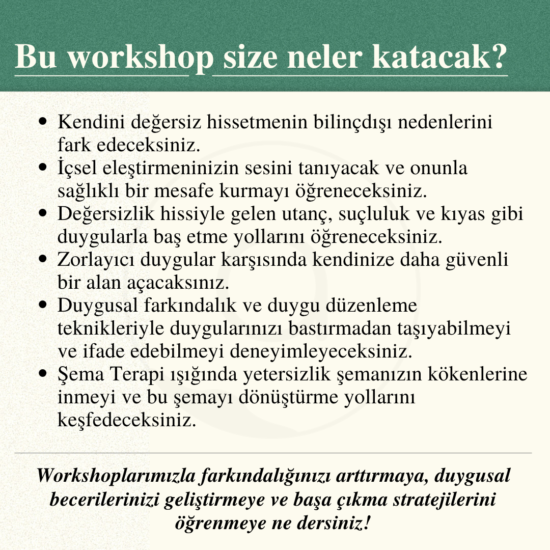 Yetersizlik Hissinden Öz-Değere Yolculuk