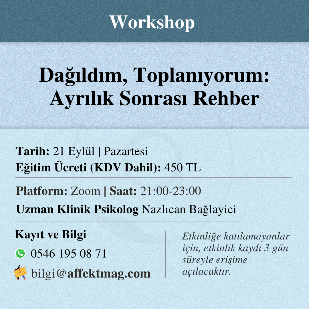 Dağıldım, Toplanıyorum: Ayrılık Sonrası Rehber