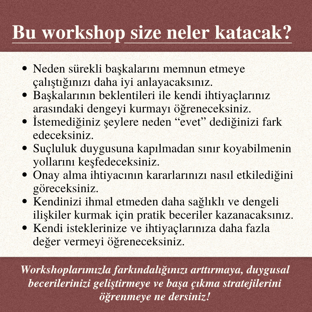 People Pleasing Döngüsünü Kırmak ve Suçluluk Duymadan Kendini Önceliklendirmek
