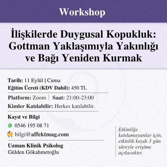 İlişkilerde Duygusal Kopukluk: Gottman Yaklaşımıyla Yakınlığı ve Bağı Yeniden Kurmak