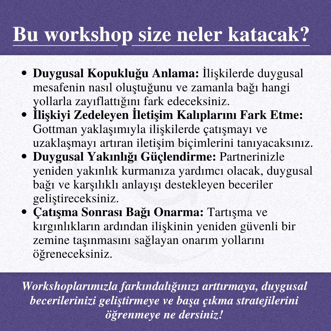İlişkilerde Duygusal Kopukluk: Gottman Yaklaşımıyla Yakınlığı ve Bağı Yeniden Kurmak