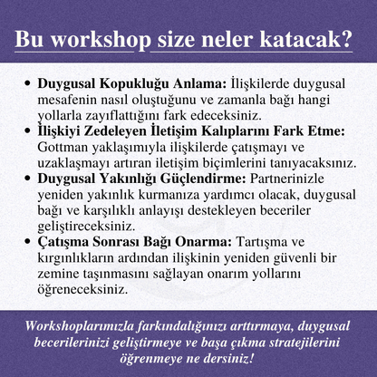 İlişkilerde Duygusal Kopukluk: Gottman Yaklaşımıyla Yakınlığı ve Bağı Yeniden Kurmak