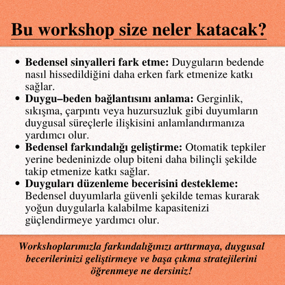 Somatik Farkındalık: Duyguların Bedendeki İzlerini Anlamak
