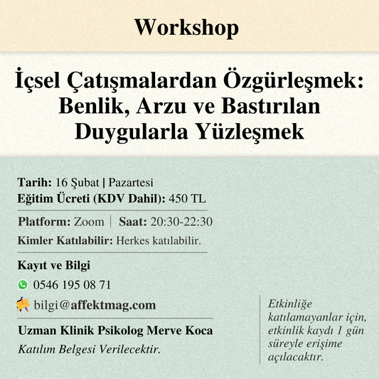 İçsel Çatışmalardan Özgürleşmek: Benlik, Arzu ve Bastırılan Duygularla Yüzleşmek