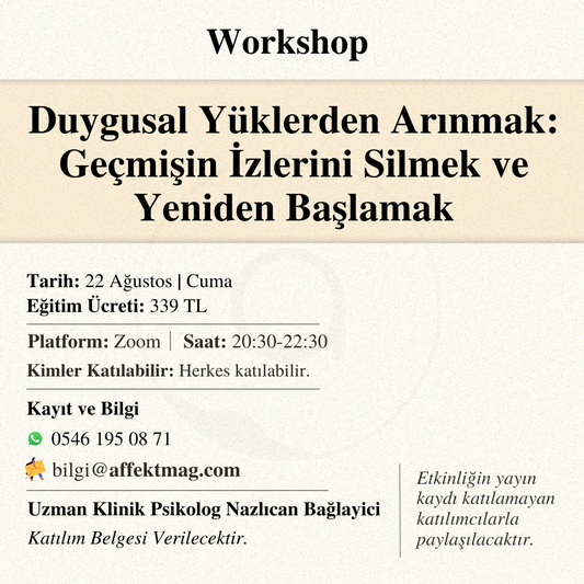 Duygusal Yüklerden Arınmak: Geçmişin İzlerini Silmek ve Yeniden Başlamak