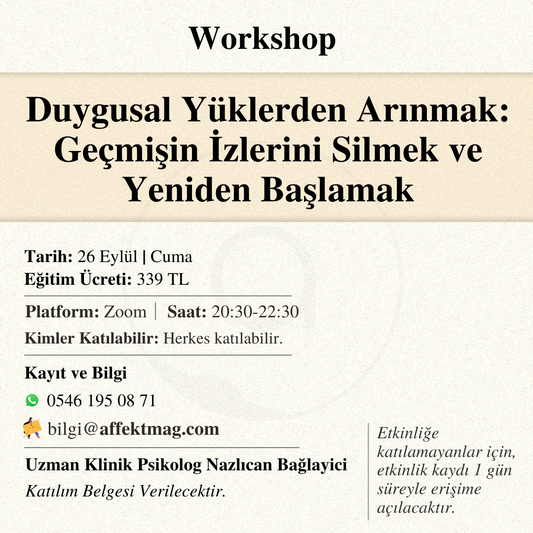 Duygusal Yüklerden Arınmak: Geçmişin İzlerini Silmek ve Yeniden Başlamak