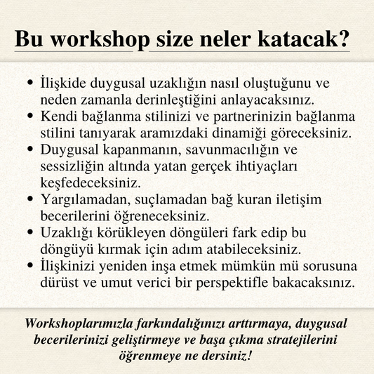 Birlikte Ama Yalnız: İlişkideki Duygusal Uzaklığı Anlamak ve Onarmak