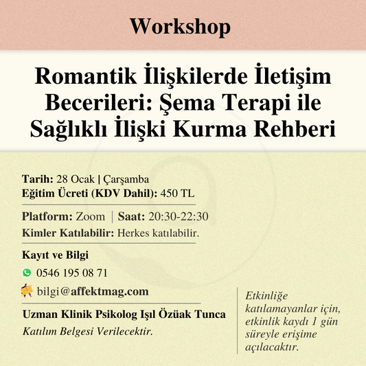 Romantik İlişkilerde İletişim Becerileri: Şema Terapi ile Sağlıklı İlişki Kurma Rehberi