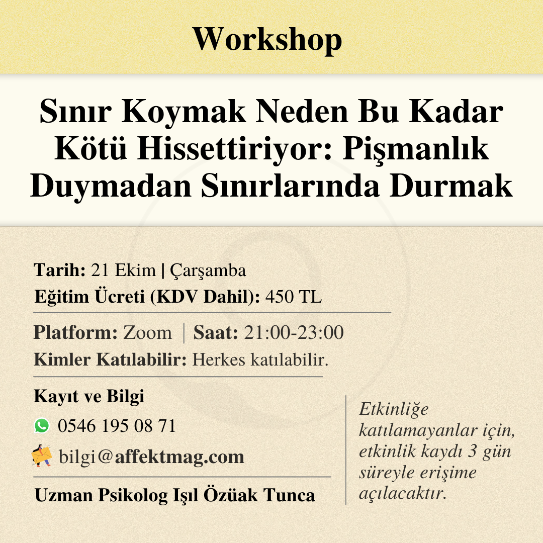 Sınır Koymak Neden Bu Kadar Kötü Hissettiriyor: Pişmanlık Duymadan Sınırlarında Durmak