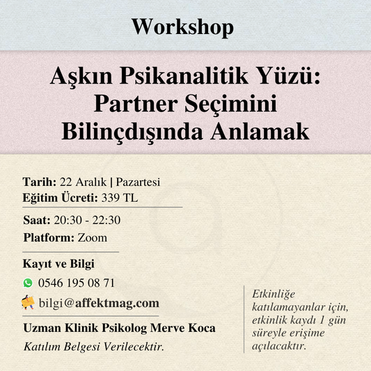 Aşkın Psikanalitik Yüzü: Partner Seçimini Bilinçdışında Anlamak