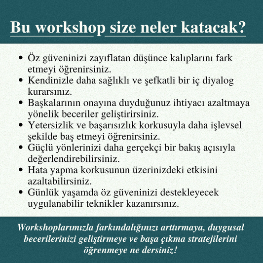 Öz Güven İnşa Etmek: Kendinle Daha Sağlıklı Bir İlişki Kurmak
