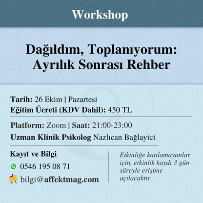Dağıldım, Toplanıyorum: Ayrılık Sonrası Rehber