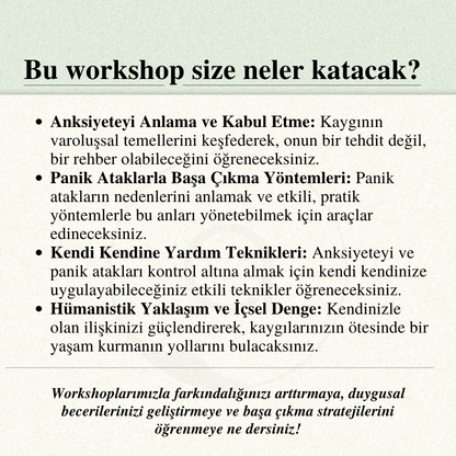 Anksiyete ve Panik Atakla Başa Çıkma: Sakinliği ve Dengeyi Yeniden Keşfetmek
