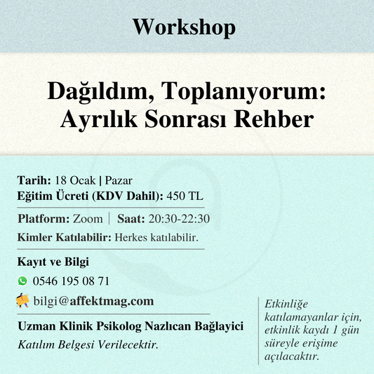 Dağıldım, Toplanıyorum: Ayrılık Sonrası Rehber