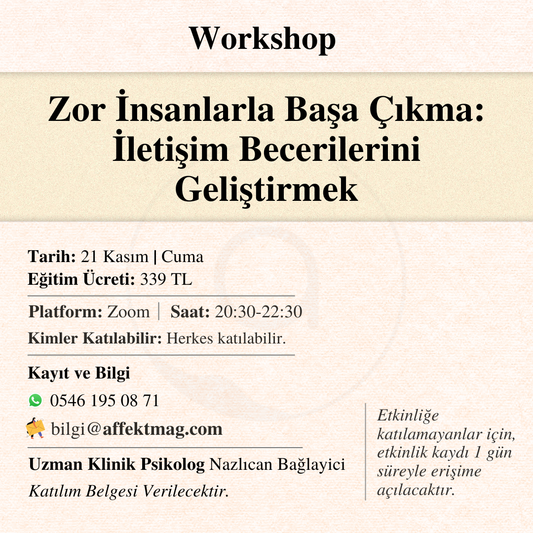 Zor İnsanlarla Başa Çıkma: İletişim Becerilerini Geliştirmek