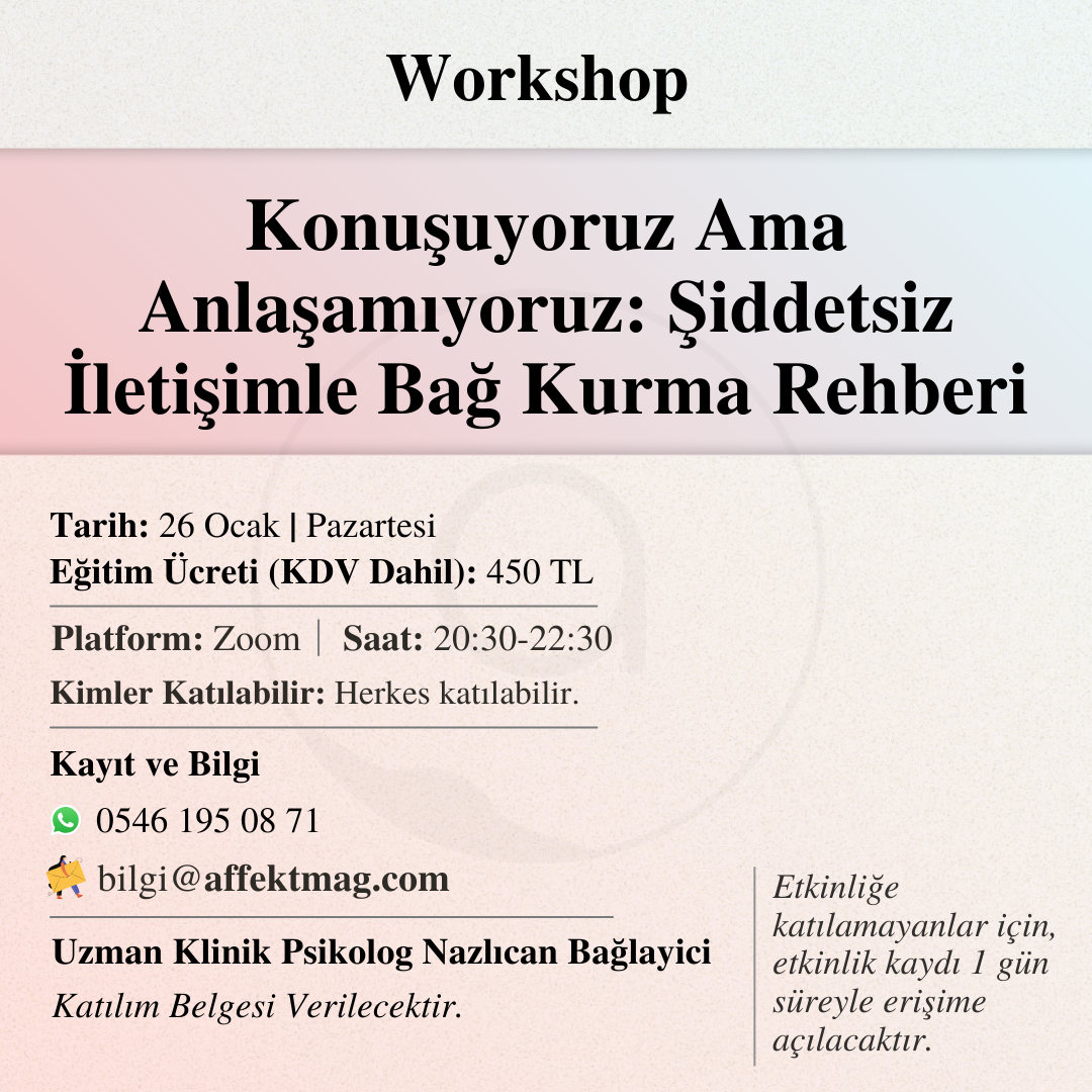 Konuşuyoruz Ama Anlaşamıyoruz: Şiddetsiz İletişimle Bağ Kurma Rehberi