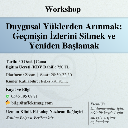 Duygusal Yüklerden Arınmak: Geçmişin İzlerini Silmek ve Yeniden Başlamak